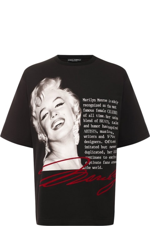 Topwear for Men Dolce & Gabbana Marilyn Monroe T-shirt