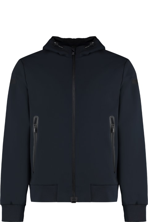 Coats & Jackets for Men RRD - Roberto Ricci Design Summer Technical Fabric Hooded Jacket