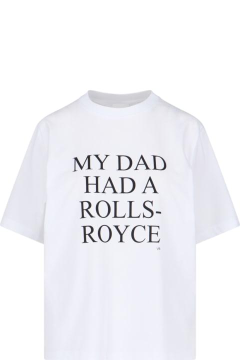 أدوات منزلية Victoria Beckham Printed T-shirt