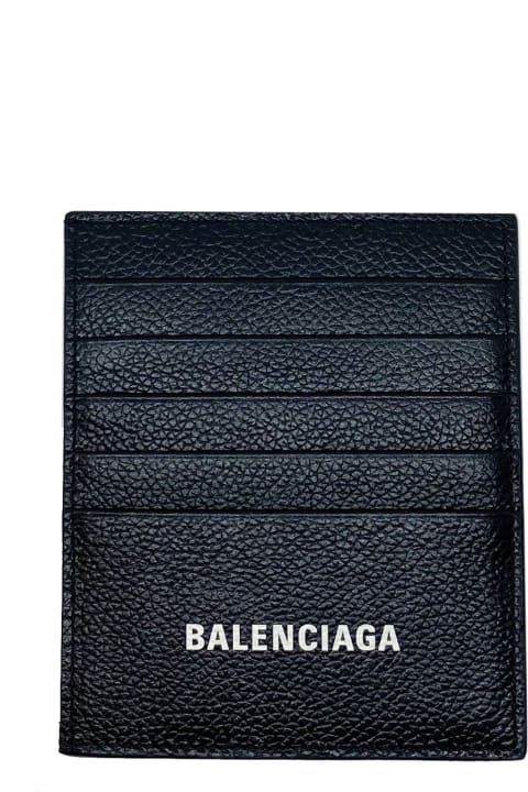 Wallets for Men Balenciaga Logo Card Holder