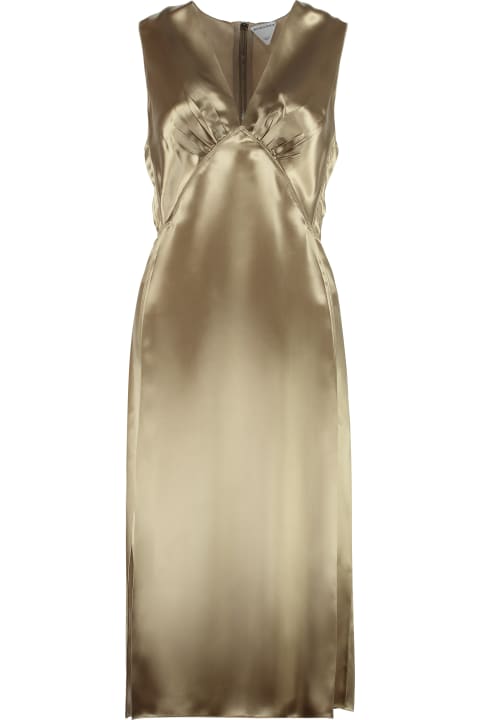 Homeware Bottega Veneta Fluid Satin Dress