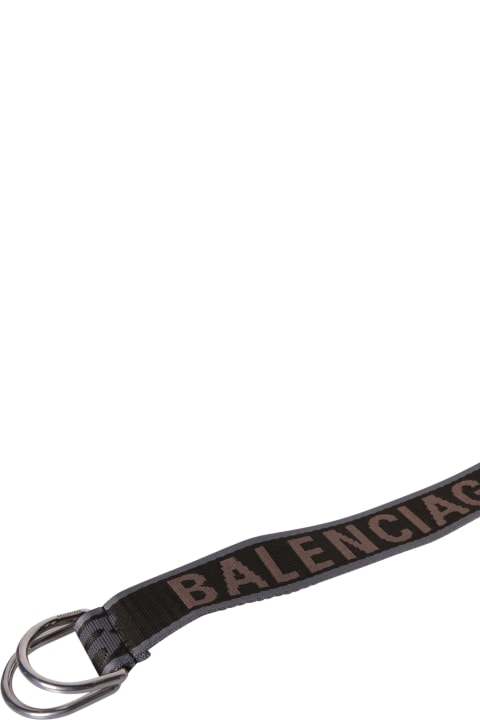 Accessories Sale for Men Balenciaga Belts In Khaki Polyester