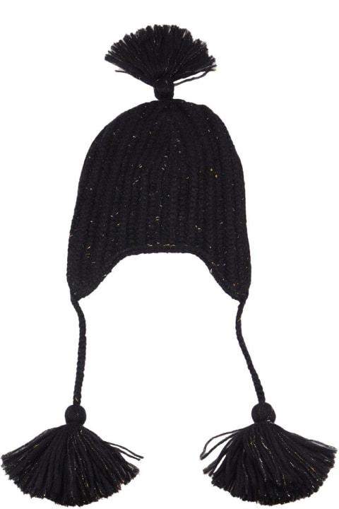 ウィメンズ Alanuiの帽子 Alanui Pompom Knitted Beanie