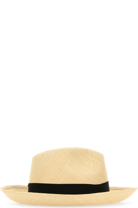 Borsalino Accessories for Women Borsalino Straw Amedeo Hat