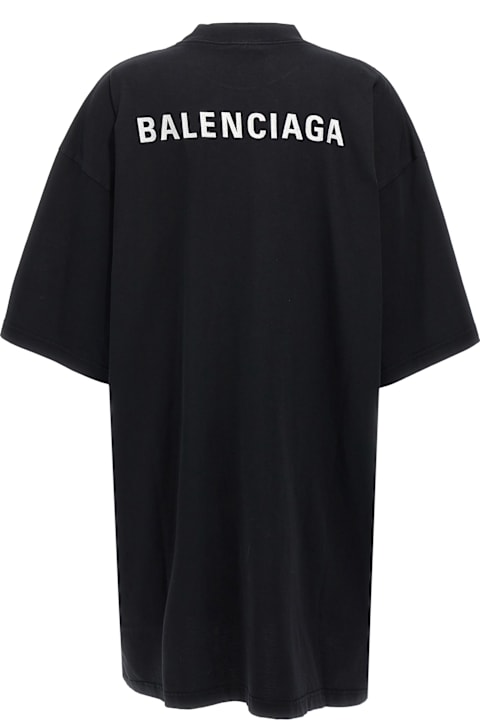 Balenciaga for Women Balenciaga Logo Embroidery Dress