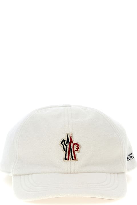 Moncler Grenoble Hats for Men Moncler Grenoble Logo Patch Cap