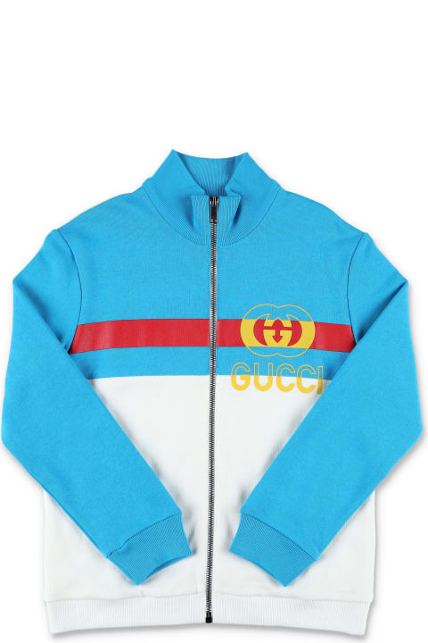 Gucci for Boys Gucci Jersey Zip Jacket