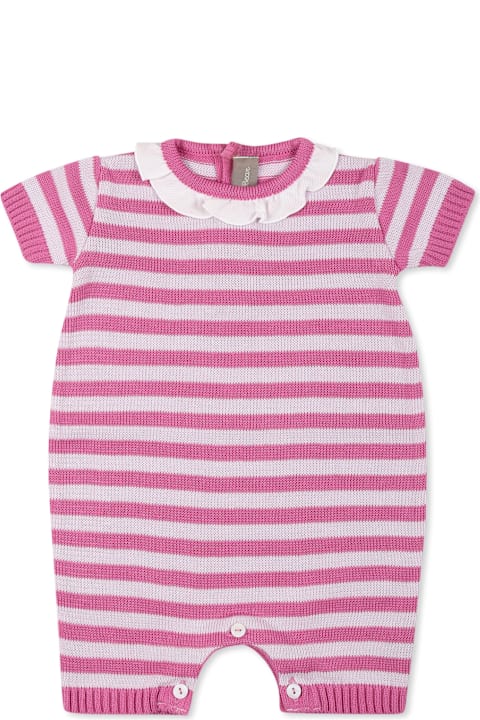 Little Bear for Women Little Bear Fuchsia Romper For Baby Girl