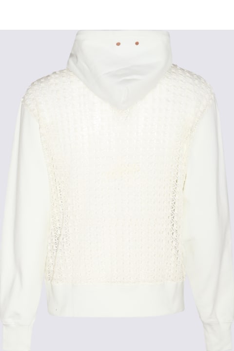 メンズ Andersson Bellのフリース＆ラウンジウェア Andersson Bell Ivory Cotton Sweatshirt