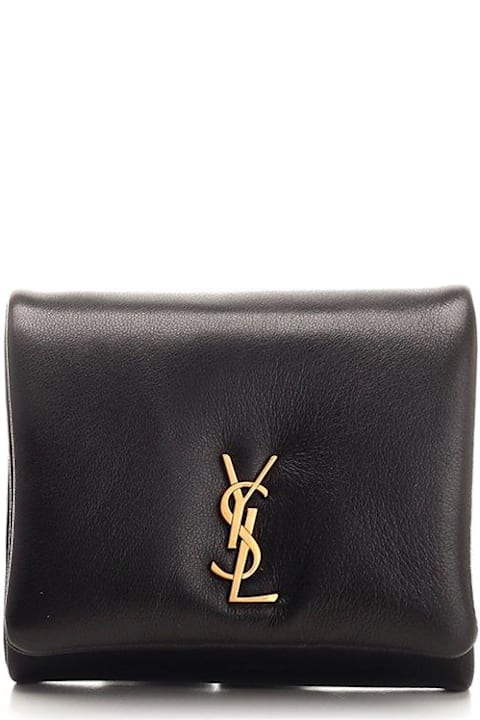 Accessories for Women Saint Laurent Calypso Compact Wallet