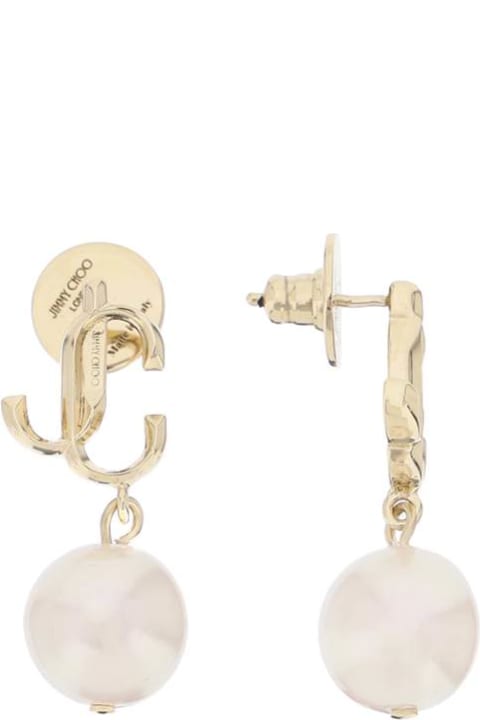 Jimmy Choo أقراط لـ السيدات Jimmy Choo Jc Pearl Earrings