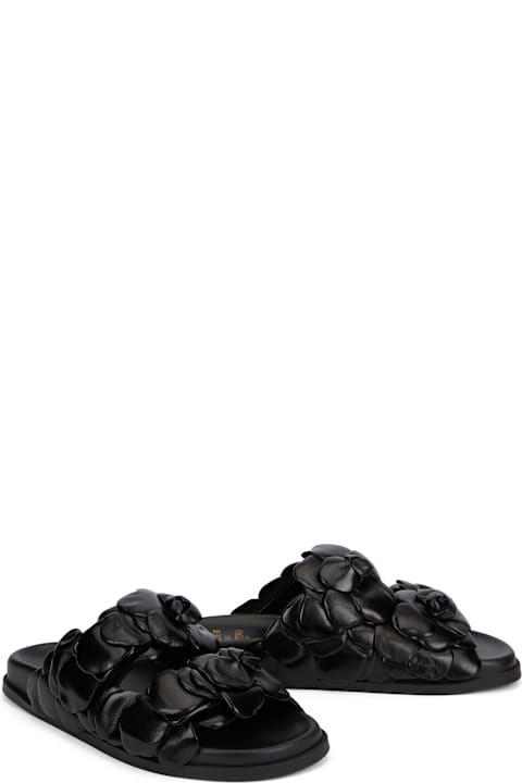 Homeware Valentino Garavani Slides In Leather