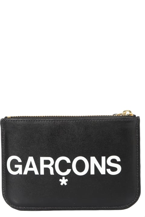 Wallets for Men Comme des Garçons Wallet Leather Clutch