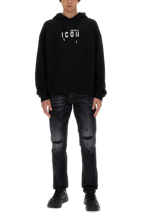Fleeces & Tracksuits for Men Dsquared2 Relaxed Fit Sweatshirt