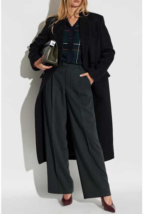 Homeware Alexander McQueen Alexander Mcqueen Double-breasted Wool Coat