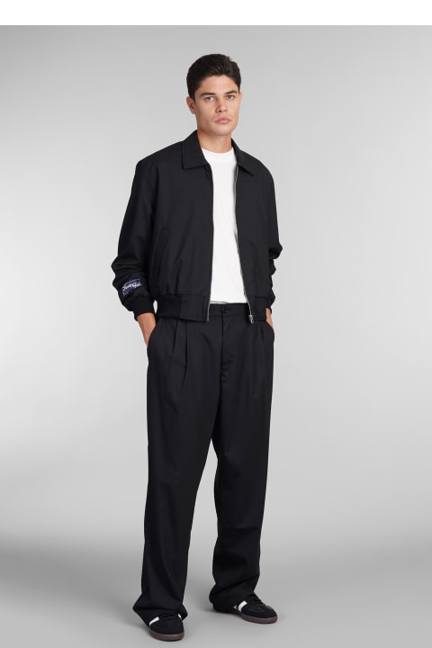 Family First Milano Clothing for Men Family First Milano Pants In Black Polyester