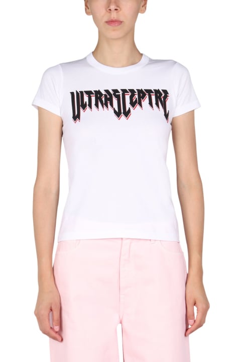 Raf Simons Topwear for Women Raf Simons Logo Print T-shirt