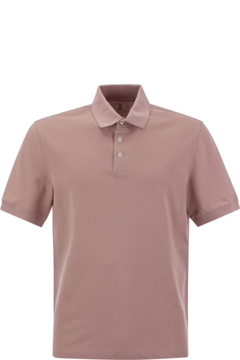 Topwear for Men Brunello Cucinelli Cotton Jersey Polo Shirt
