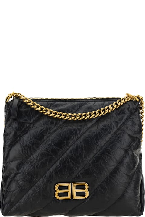 أدوات منزلية Balenciaga Crush Hobo Shoulder Bag
