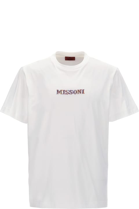 Missoni for Men Missoni Logo Embroidery T-shirt