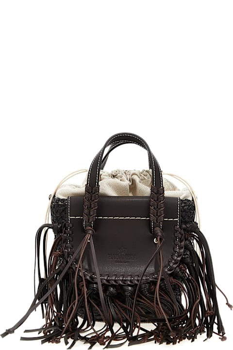 Homeware Cuba Lab Cuba Lab 
habanera Fringes - Ebony
 Handbag