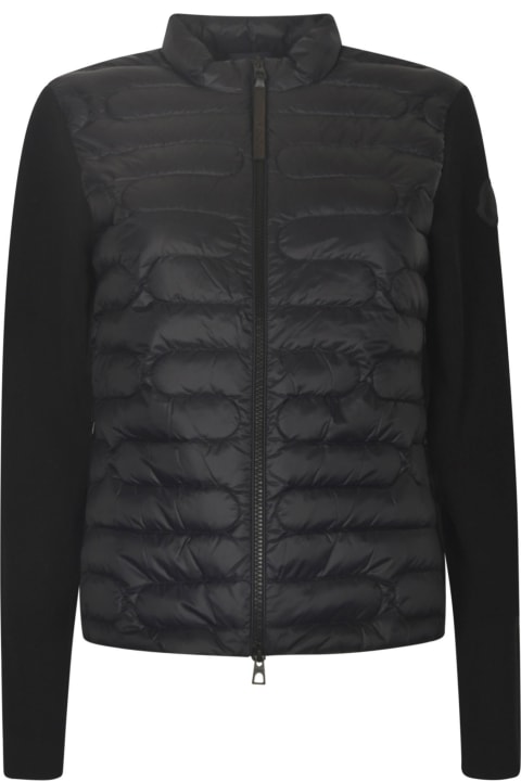 Moncler Coats & Jackets for Women Moncler Zip Fitted Padded Jacket