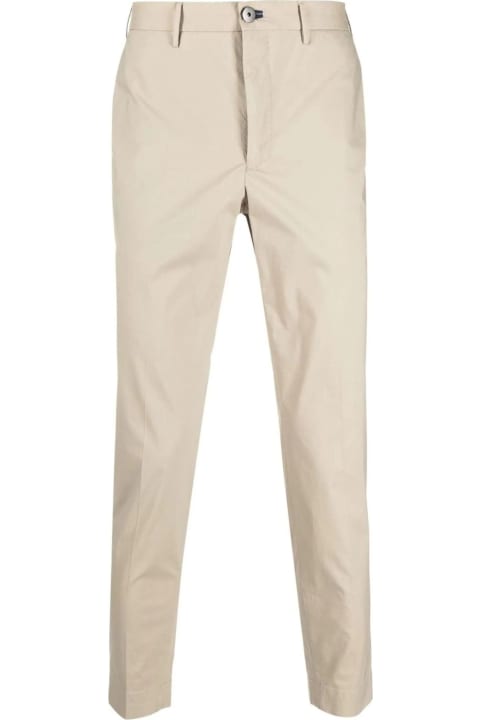 Incotex Clothing for Men Incotex Beige Cotton Trousers