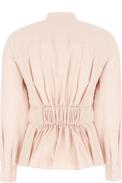 Weekend Max Mara for Women Weekend Max Mara Pastel Pink Poplin Blouse
