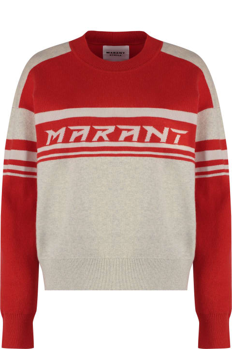 Marant Étoile Sweaters for Women Marant Étoile Callie Cotton Blend Crew-neck Sweater