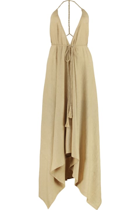 Alanui Dresses for Women Alanui Get Lost Linen Dress