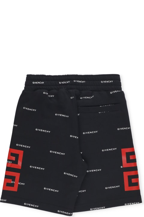 Fashion for Kids Givenchy Cotton Shorts With Logo