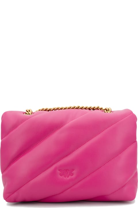 Pinko Shoulder Bags for Women Pinko Classic Love Bag Puff Maxi Quilt Shoulder Bag
