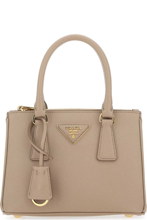 Prada Bags for Women Prada Powder Pink Leather Handbag