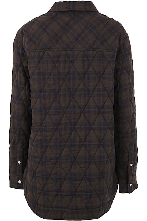 Sale for Women Marant Étoile Quilted Checked Button-up Shirt