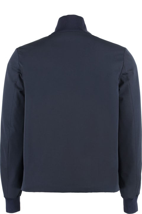 Prada Clothing for Men Prada Triangle Logo Plaque High-collar Jacket