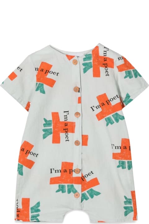 Bobo Choses Bodysuits & Sets for Baby Boys Bobo Choses I'm A Poet All Over Woven Playsuit