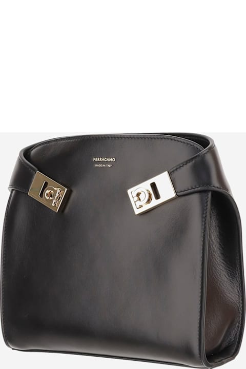 Homeware Ferragamo Hug Bb Leather Bag