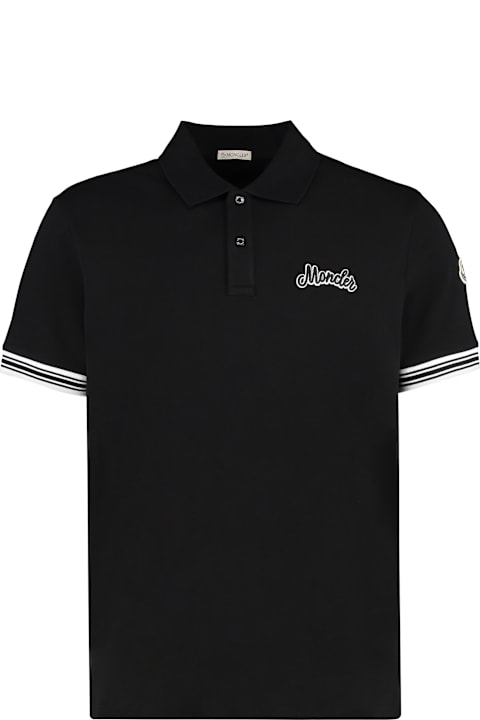 Homeware Moncler Cotton-piqué Polo Shirt