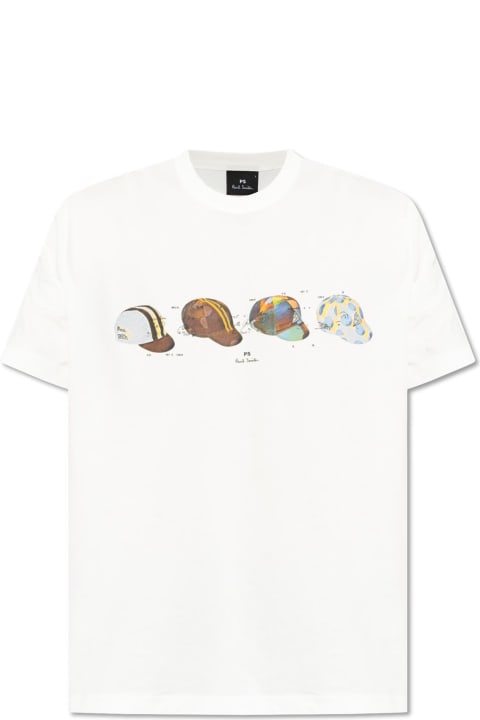 PS by Paul Smith Topwear for Men PS by Paul Smith Ps Paul Smith Printed T-shirt