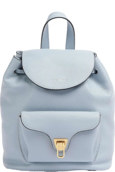 Coccinelle Backpacks for Women Coccinelle Beat Soft Backpack In Leather