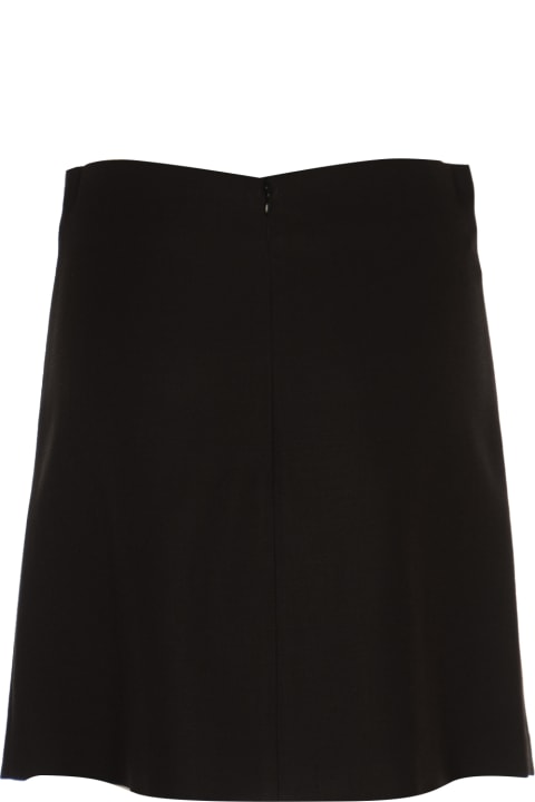Philosophy di Lorenzo Serafini Skirts for Women Philosophy di Lorenzo Serafini Black Viscose Blend Mini Skirt