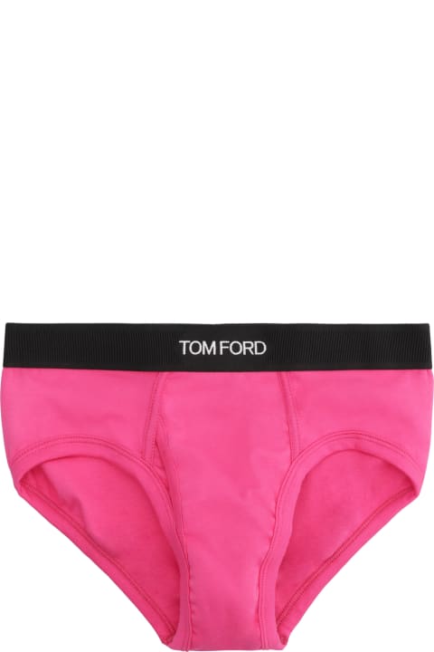Tom Ford Underwear for Men Tom Ford Cotton Briefs With Elastic Band