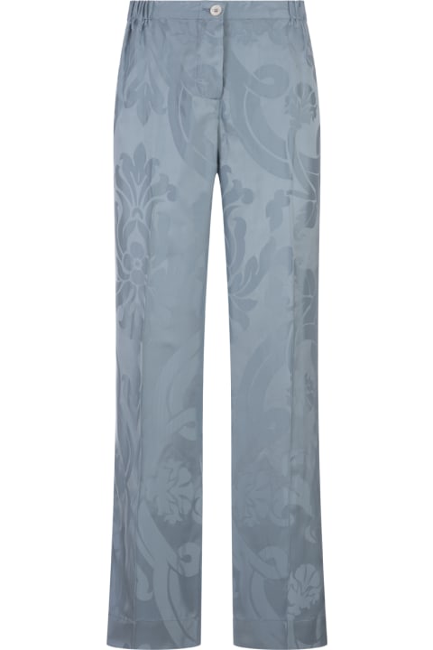 For Restless Sleepers Clothing for Women For Restless Sleepers Light Blue Eterno Trousers