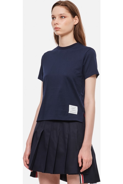 Thom Browne Topwear for Women Thom Browne Relaxed Fit T-shirt