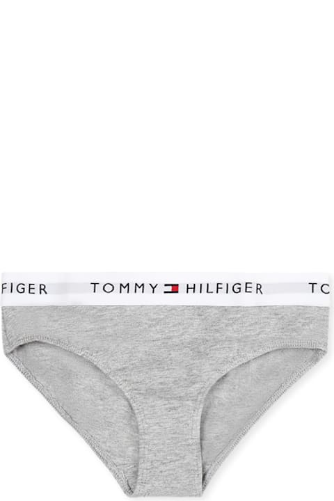 Underwear for Girls Tommy Hilfiger Multicolor Slip Set Composed For Girl With Logo