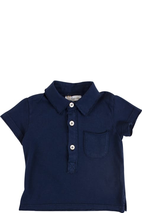 Newborn Polo Shirt With Pocket