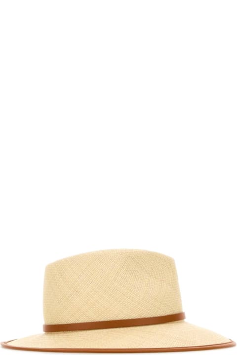 Hair Accessories for Women Valentino Garavani Straw Hat