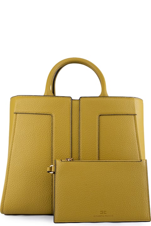 أدوات منزلية Elisabetta Franchi Medium Leather Effect Handbag