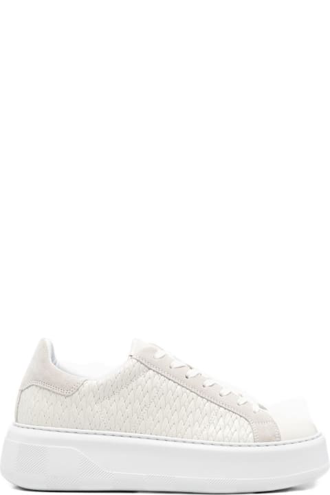 Woolrich Chunky Court Leather Sneakers