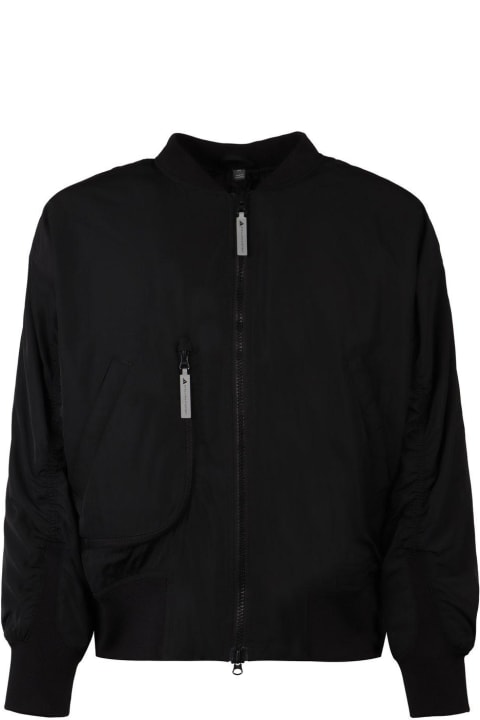 Adidas by Stella McCartney Coats & Jackets for Women Adidas by Stella McCartney Band Collared Zip-up Bomber Jacket